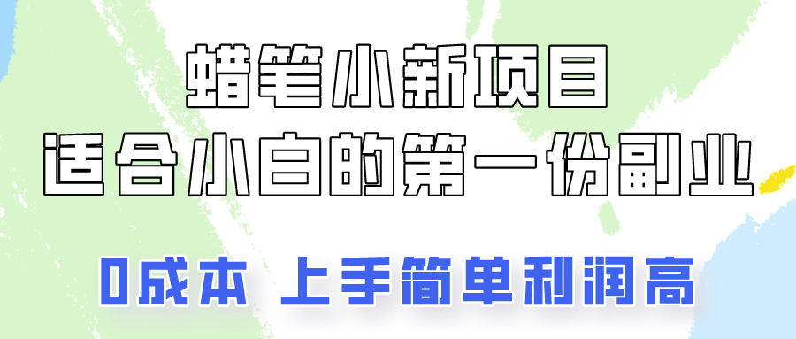 蜡笔小新项目拆解,0投入,0成本,小白一个月也能多赚3000+-星火爱财