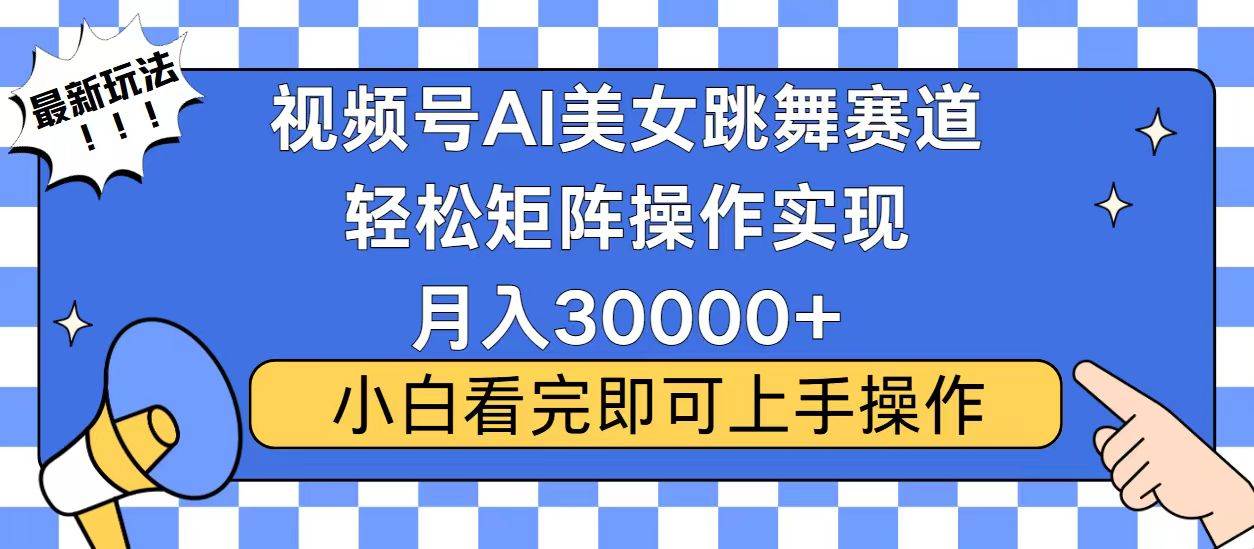 (13813期)视频号蓝海赛道玩法,当天起号,拉爆流量收益,小白也能轻松月入30000+-星火爱财