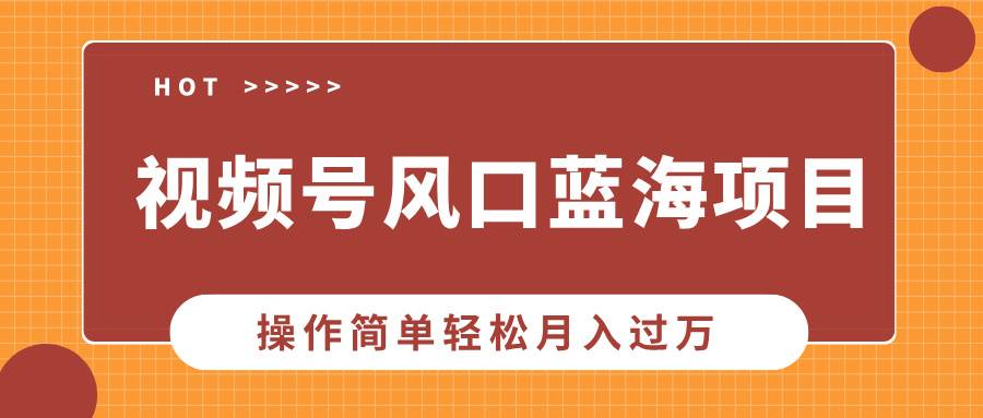 (13945期)视频号风口蓝海项目,中老年人的流量密码,操作简单轻松月入过万-星火爱财