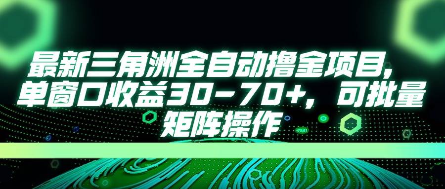 (14191期)最新三角洲全自动撸金项目,单窗口收益30-70+,可批量矩阵操作-星火爱财