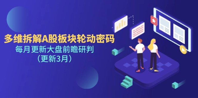 (14213期)多维拆解A股板块轮动密码,每月更新大盘前瞻研判(更新3月)-星火爱财