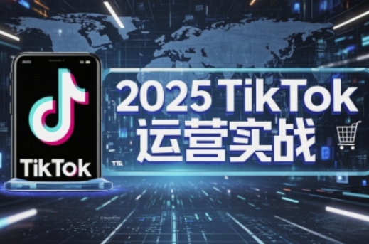 2025TikTok电商运营,掌握TikTok店铺运营核心技巧,实现低成本高转化-星火爱财