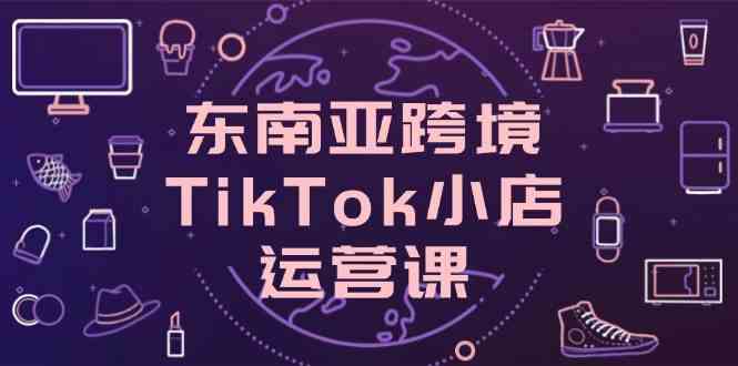 东南亚跨境TikTok小店运营课,掌握店铺设置与流量转化核心技巧-星火爱财