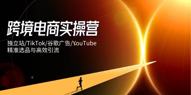 (14419期)跨境电商实操营:独立站/TikTok/谷歌广告/YouTube,精准选品与高效引流-星火爱财