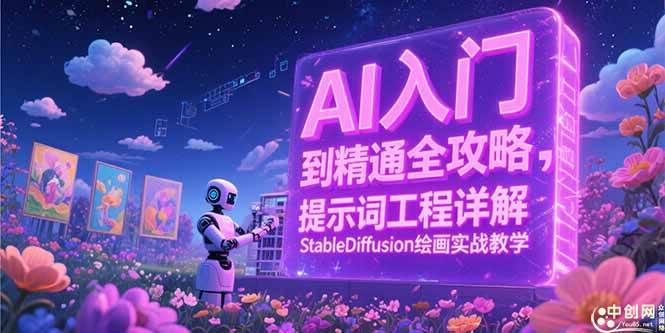 (15181期)AI入门到精通全攻略,提示词工程详解,StableDiffusion绘画实战教学-星火爱财