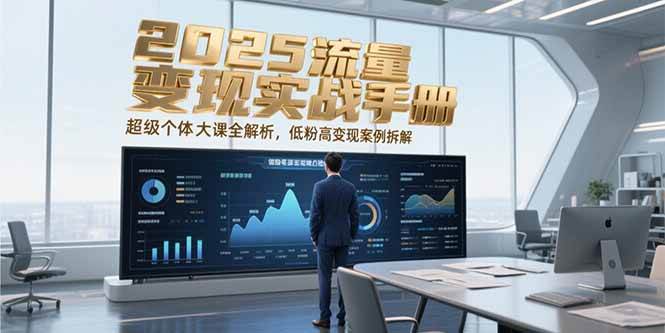 2025流量变现实战手册,超级个体大课全解析,低粉高变现案例拆解-星火爱财