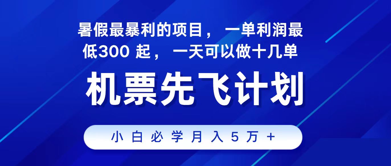 2024最新项目冷门暴利，整个暑假都是高爆发期，一单利润300+，每天可批量操作十几单-星火爱财