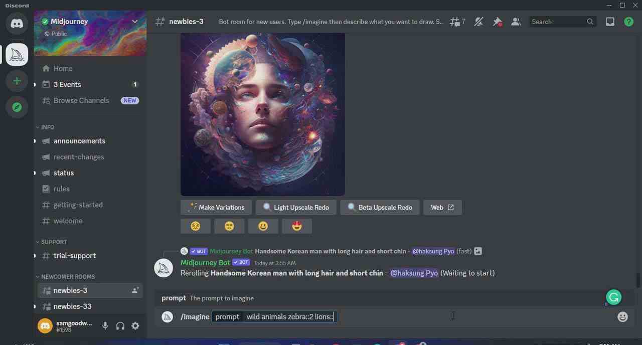 图片[3]-（9643期）Midjourney AI人工智能艺术图片从入门到高级创作教程-34节课-中英字幕-星火爱财