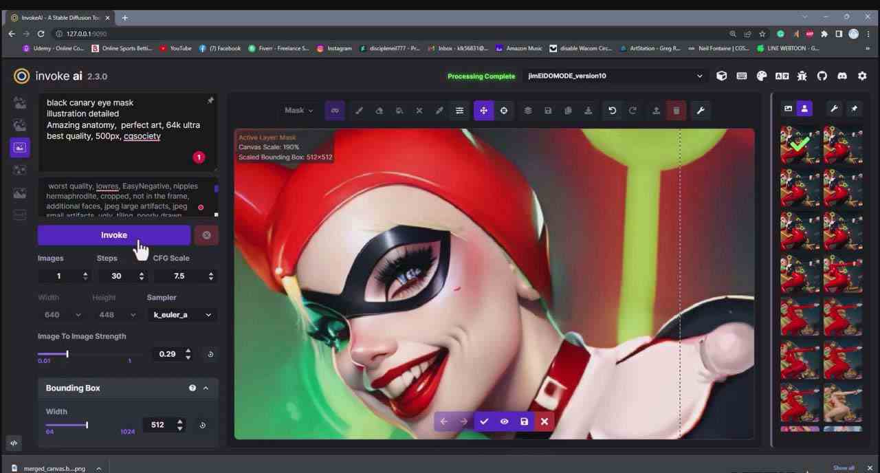 图片[6]-（9760期）Invoke AI 绘画教程-零基础创作可以销售的完美插图-49节-中英字幕-星火爱财