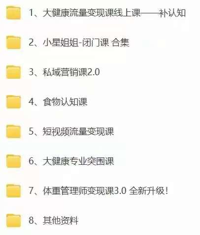 图片[2]-（10871期）大健康 流量 变现2.0：拓高变现 流量/成高客单/低粉高变现/只讲落地实战-星火爱财