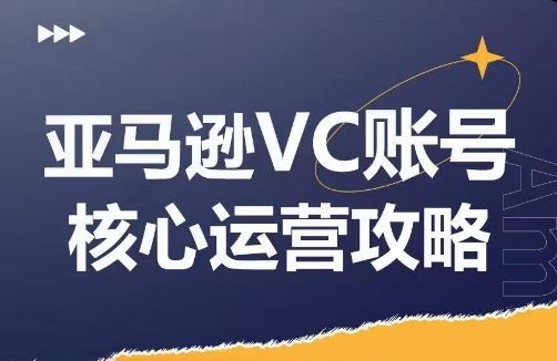 亚马逊VC账号核心玩法解析，实战经验拆解产品模块运营技巧，提升店铺GMV，有效提升运营利润-星火爱财
