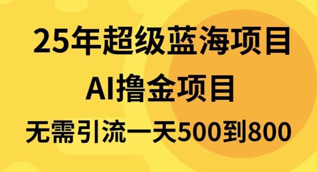 （13746期）25年超级蓝海项目一天800+，半搬砖项目，不需要引流-星火爱财