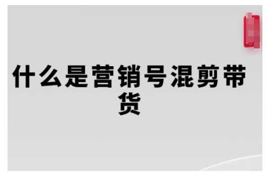 营销号混剪带货，从内容创作到流量变现的全流程，教你用营销号形式做混剪带货-星火爱财