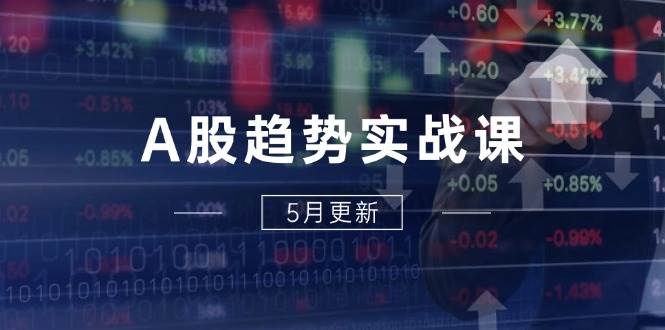 （14808期）A股趋势实战课：主力动向+政策红利，2025全年策略5月更新-星火爱财