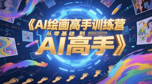 AI绘画高手训练营，从零基础到AI高手-星火爱财