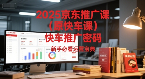 2025京东推广课（原快车课）解锁京东快车推广密码，新手必看运营宝典-星火爱财