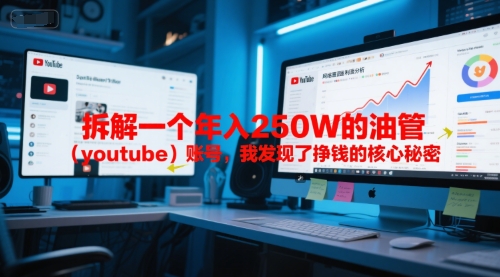 付费文章：拆解一个年入250W的油管（youtube）账号，我发现了挣钱的核心秘密-星火爱财