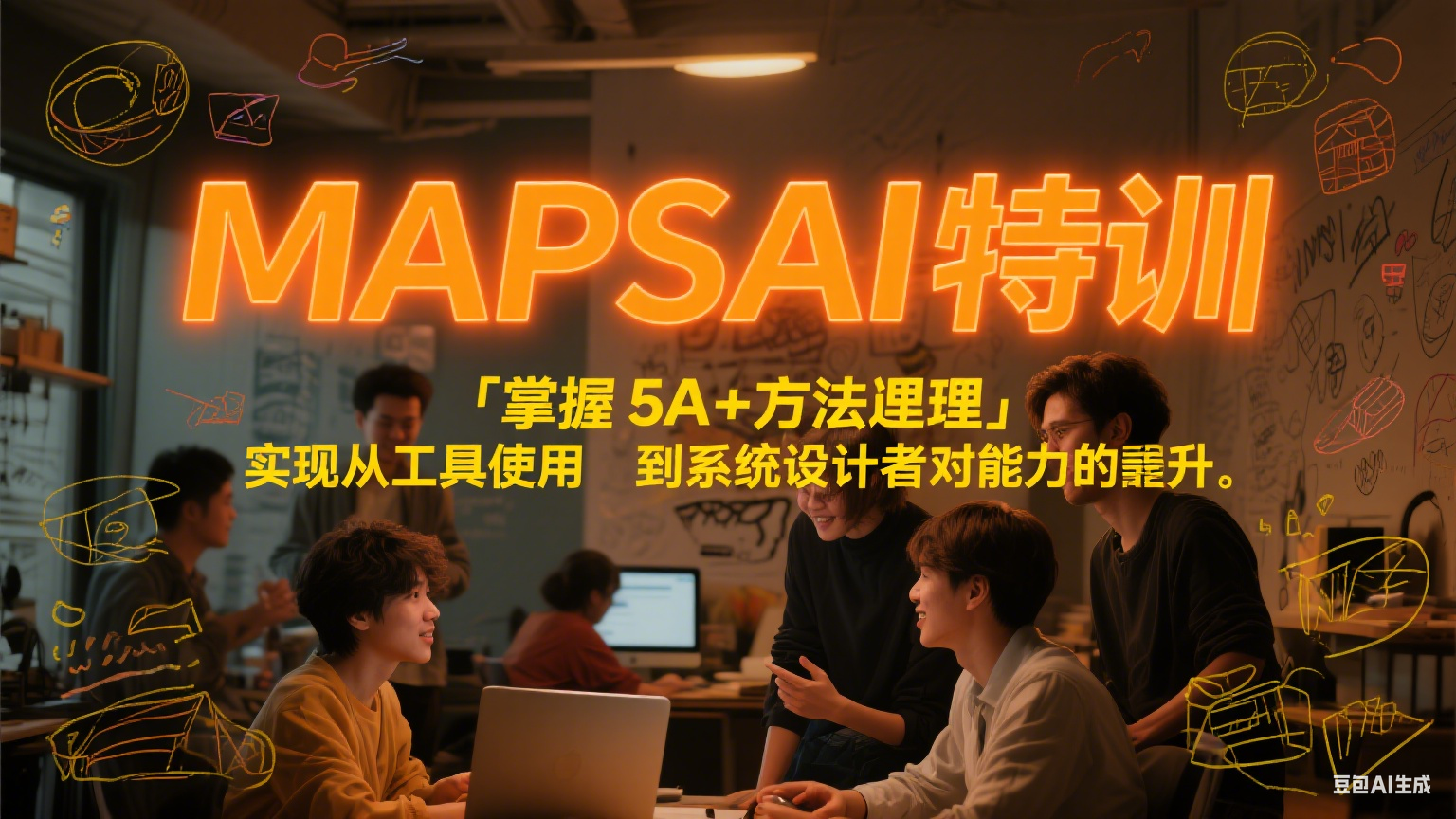 MAPSAI 特训，掌握 5A + 方法论，实现从工具使用者到系统设计者的能力跃升-星火爱财